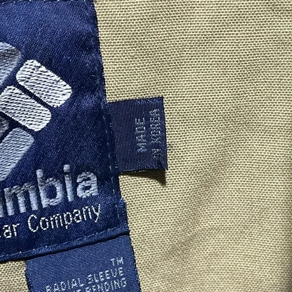 Vintage 90s Columbia Duck Camo Bomber Jacket Mens Large Full Zip Outdoor - Picture 8 of 15